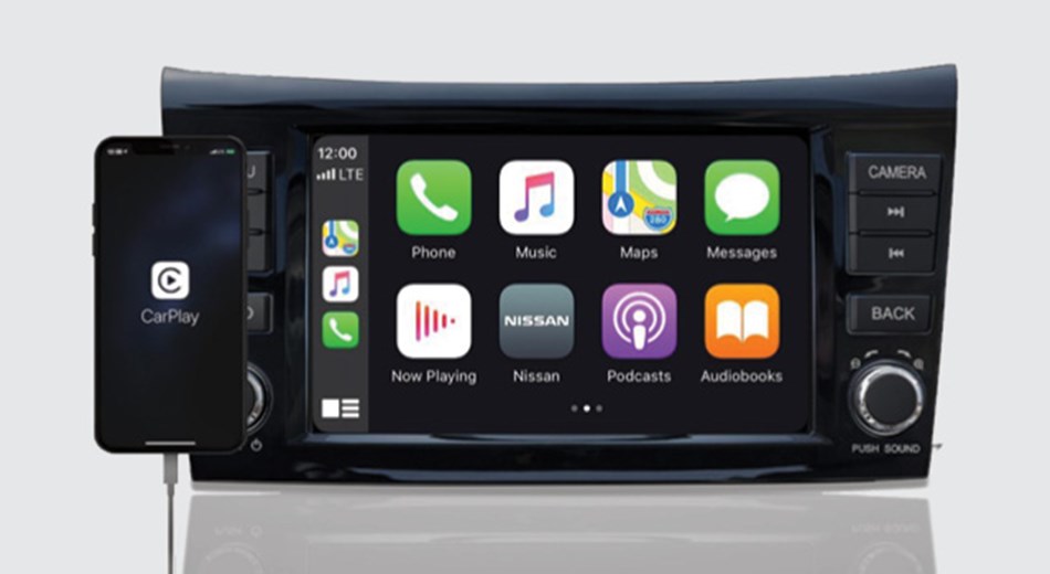 Nissan Navara Tech Apple Carplay Screen