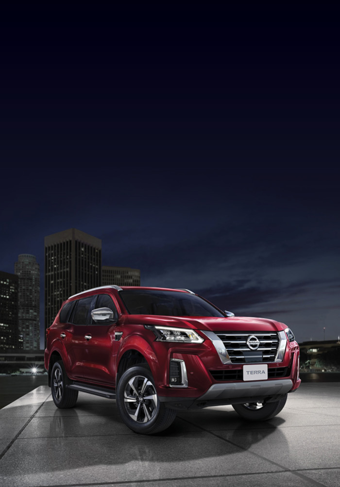 command your journey in the all new nissan terra mobile